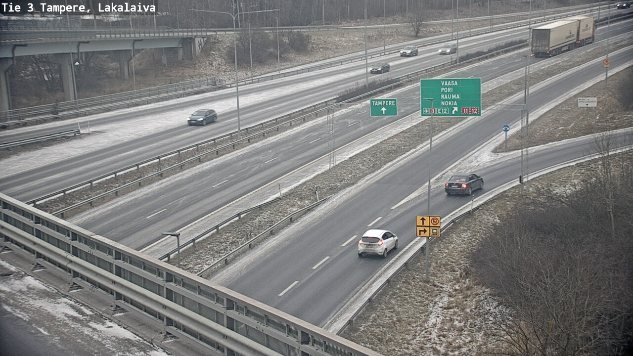 Kelikamerat Kuva Tie 3 Tampere, Lakalaiva, Tampere, Pirkanmaa