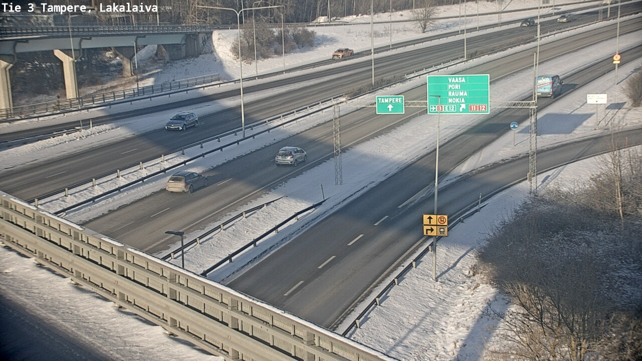 Kelikamerat Kuva Tie 3 Tampere, Lakalaiva, Tampere, Pirkanmaa