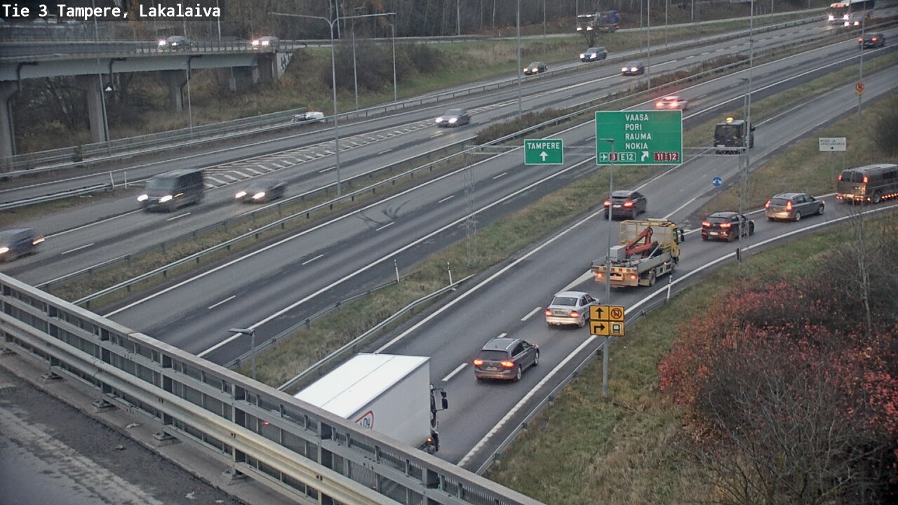 Kelikamerat Kuva Tie 3 Tampere, Lakalaiva, Tampere, Pirkanmaa