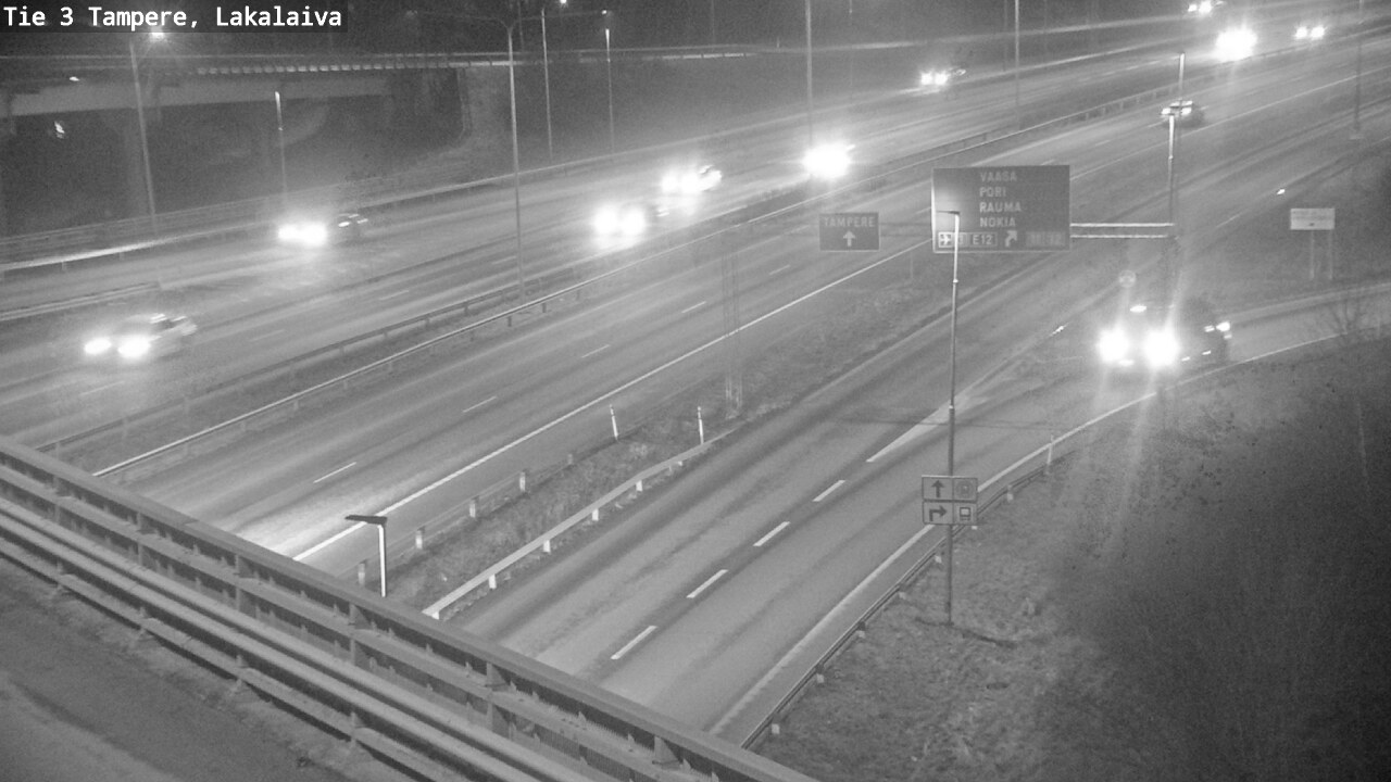 Weather Camera Image Road 3 Tampere, Lakalaiva, Tampere, Pirkanmaa