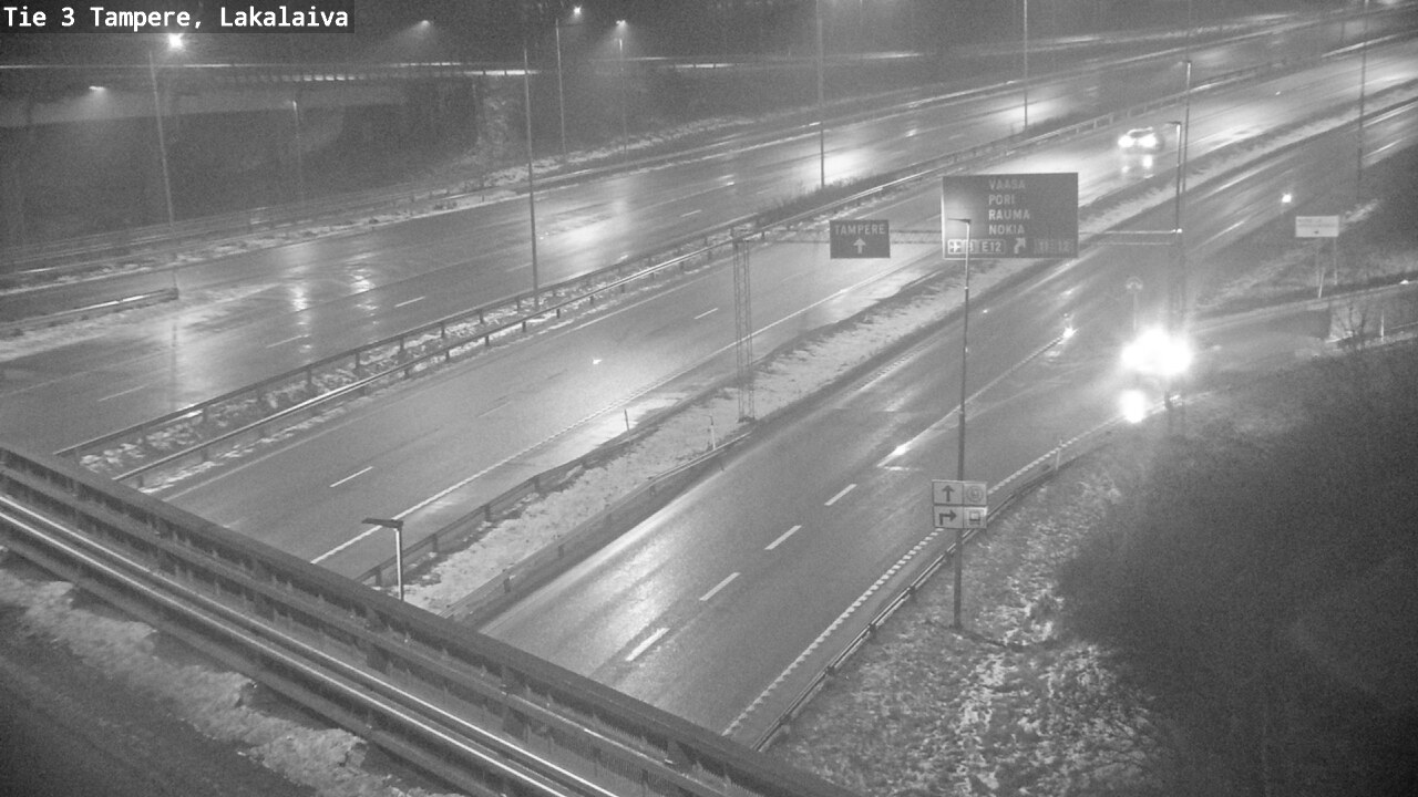 Weather Camera Image Road 3 Tampere, Lakalaiva, Tampere, Pirkanmaa