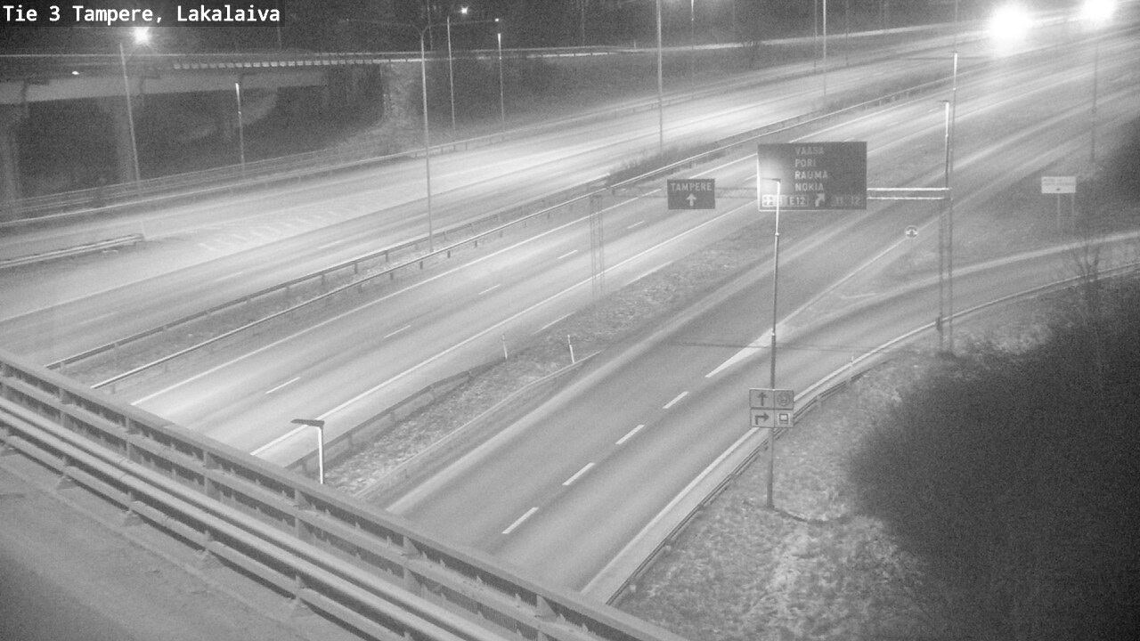 Kelikamerat Kuva Tie 3 Tampere, Lakalaiva, Tampere, Pirkanmaa