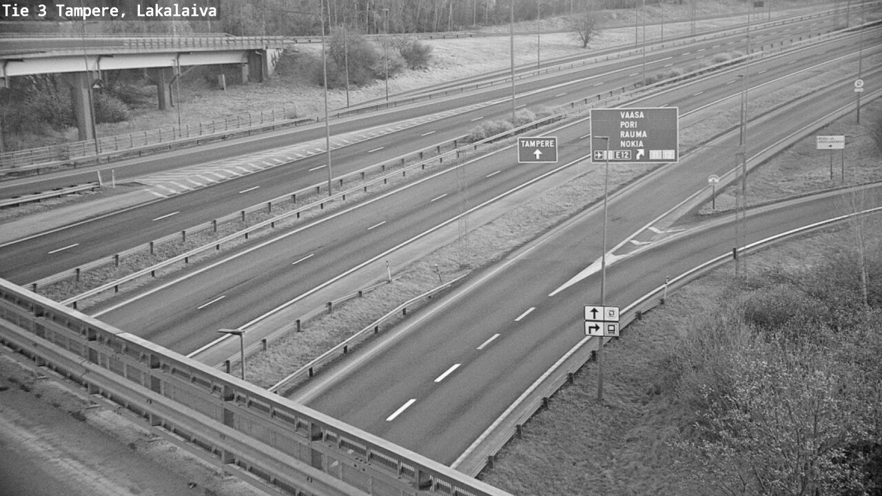 Kelikamerat Kuva Tie 3 Tampere, Lakalaiva, Tampere, Pirkanmaa