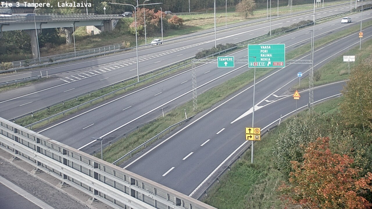 Kelikamerat Kuva Tie 3 Tampere, Lakalaiva, Tampere, Pirkanmaa