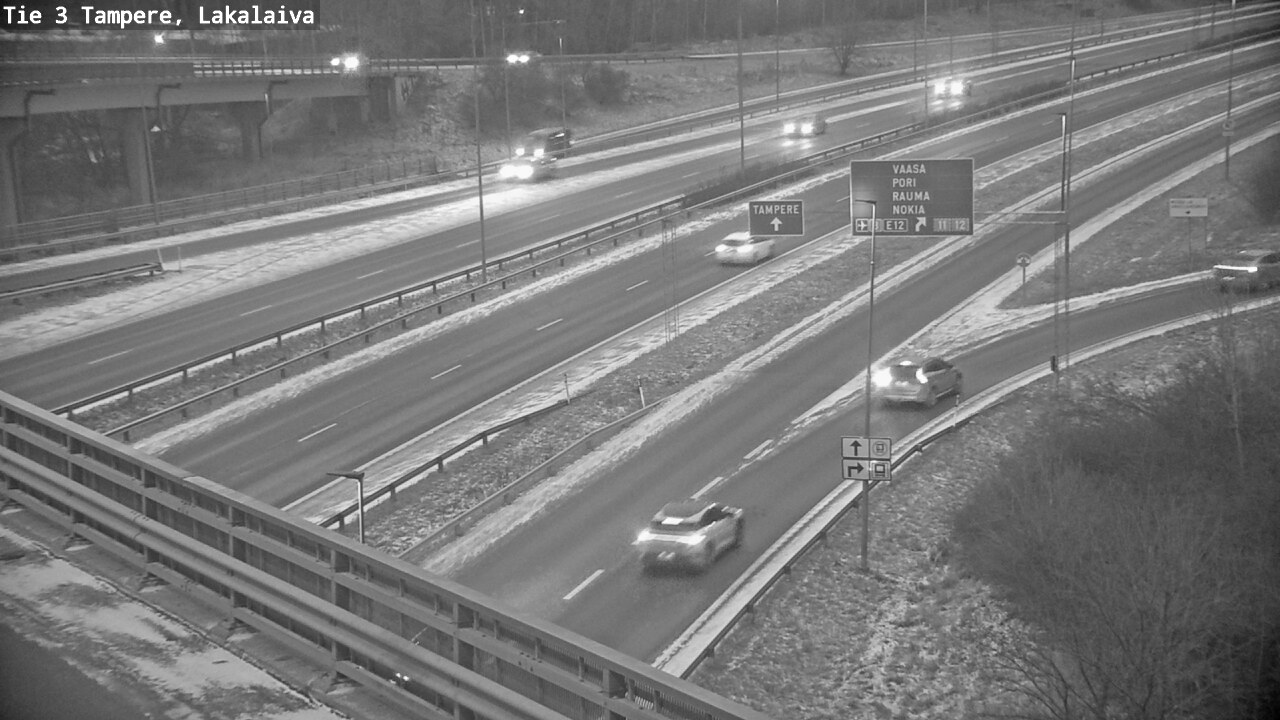 Kelikamerat Kuva Tie 3 Tampere, Lakalaiva, Tampere, Pirkanmaa