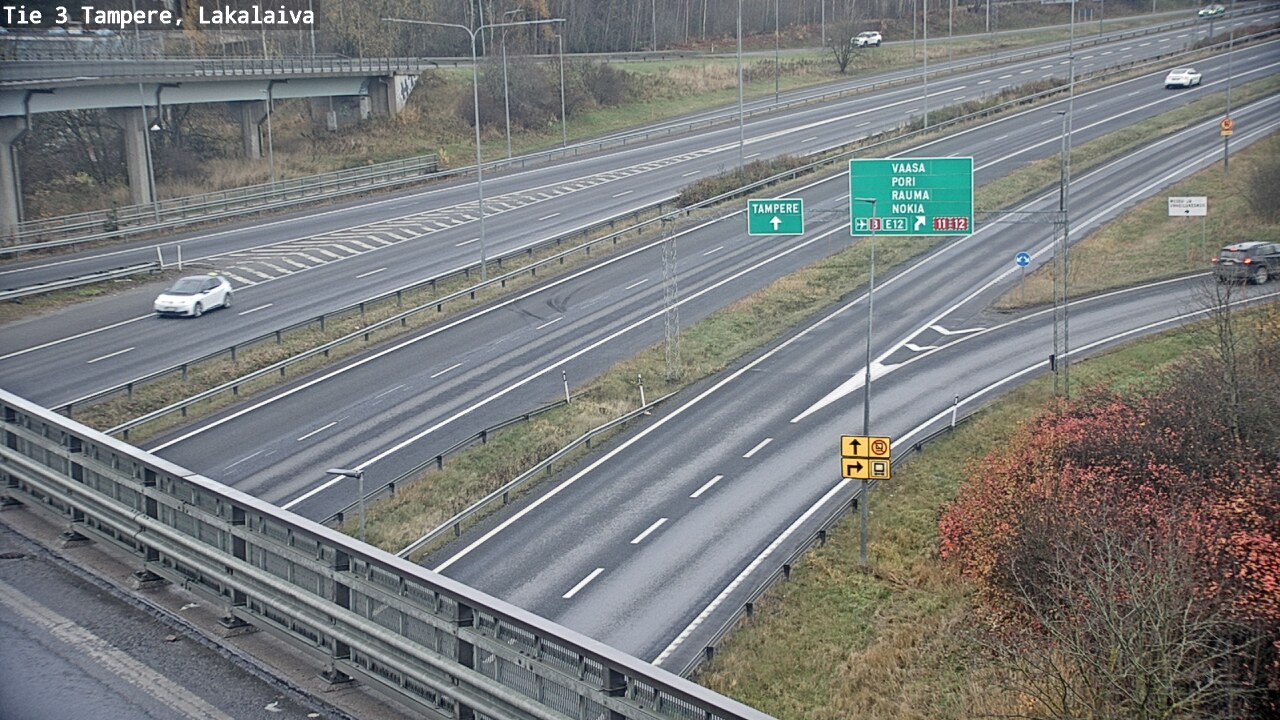 Kelikamerat Kuva Tie 3 Tampere, Lakalaiva, Tampere, Pirkanmaa