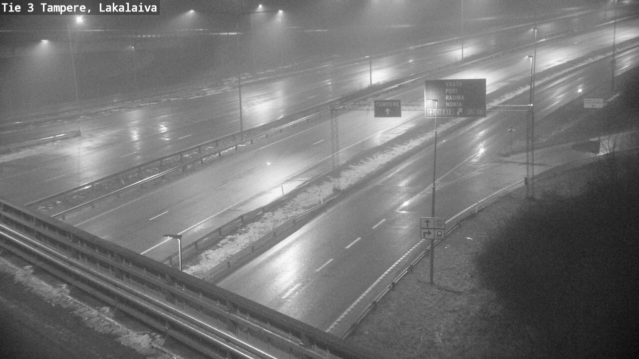 Weather Camera Image Road 3 Tampere, Lakalaiva, Tampere, Pirkanmaa
