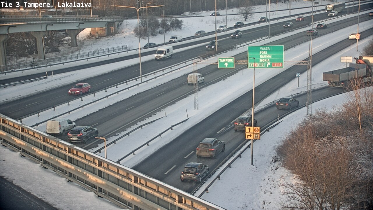 Kelikamerat Kuva Tie 3 Tampere, Lakalaiva, Tampere, Pirkanmaa