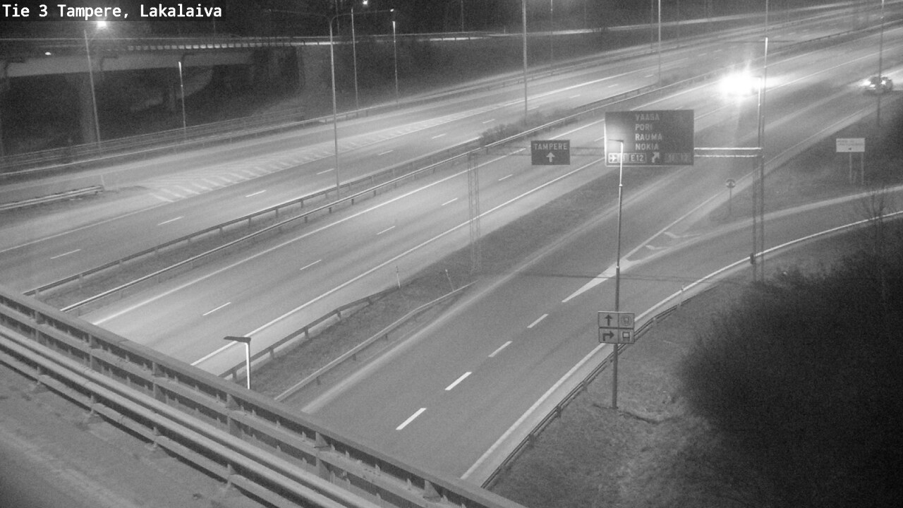 Kelikamerat Kuva Tie 3 Tampere, Lakalaiva, Tampere, Pirkanmaa