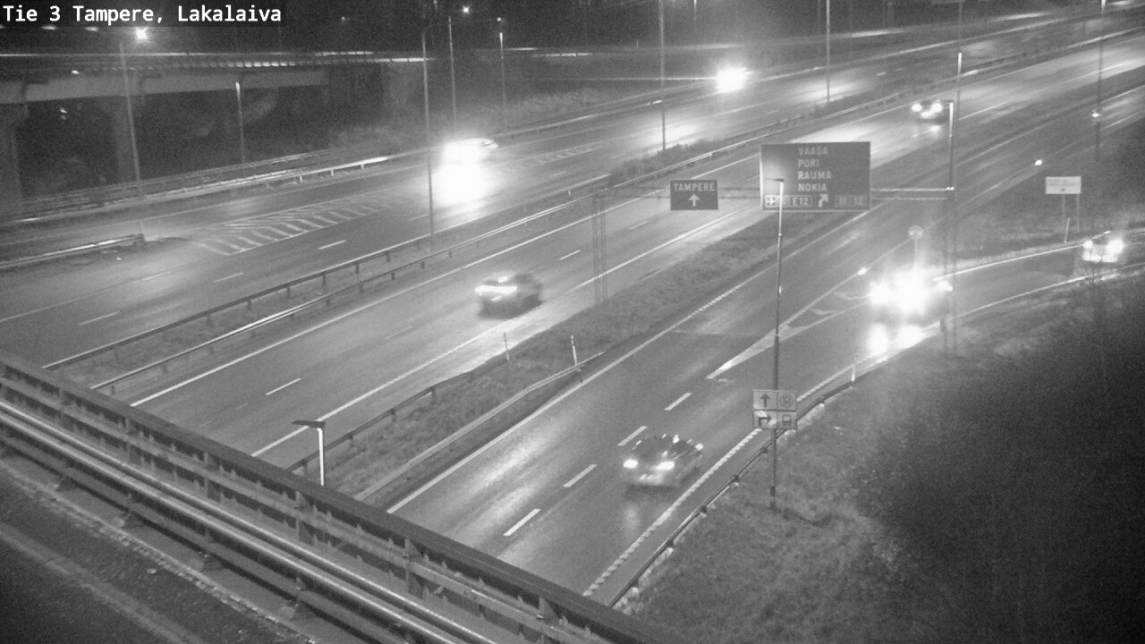 Weather Camera Image Väg 3 Tammerfors, Lakalaiva, Tampere, Pirkanmaa
