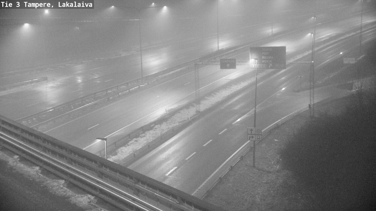 Weather Camera Image Road 3 Tampere, Lakalaiva, Tampere, Pirkanmaa