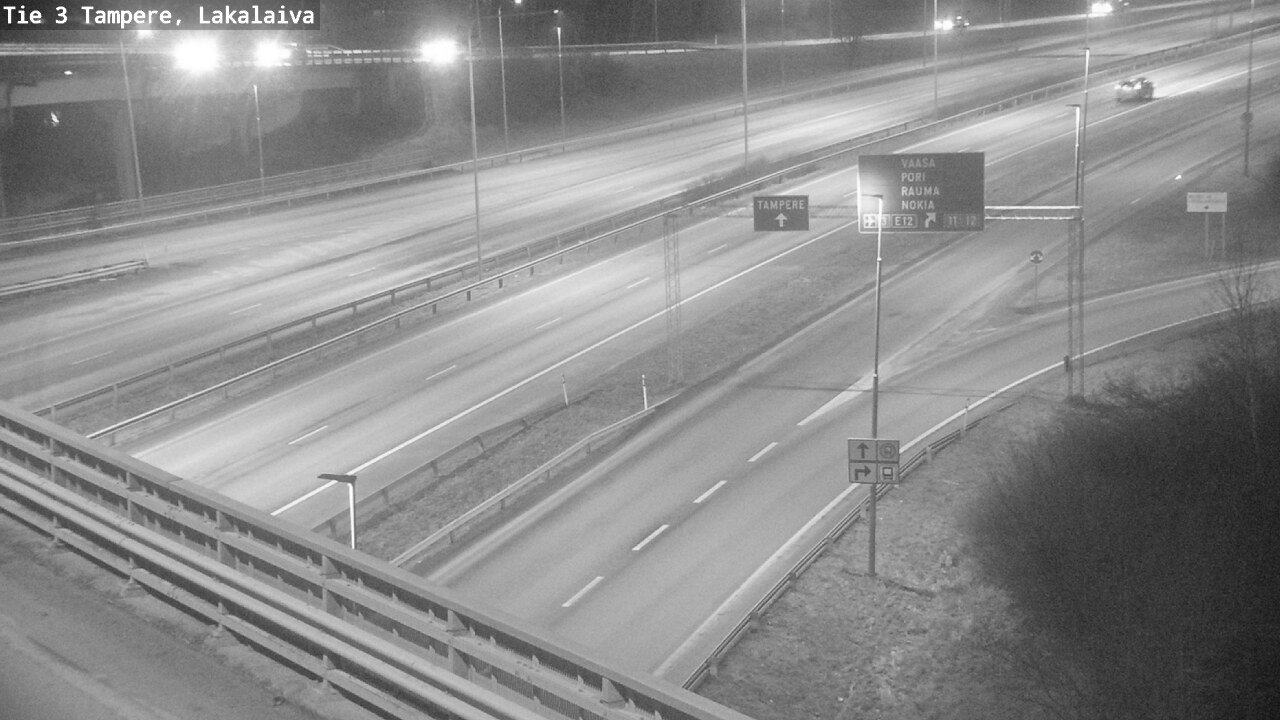 Kelikamerat Kuva Tie 3 Tampere, Lakalaiva, Tampere, Pirkanmaa