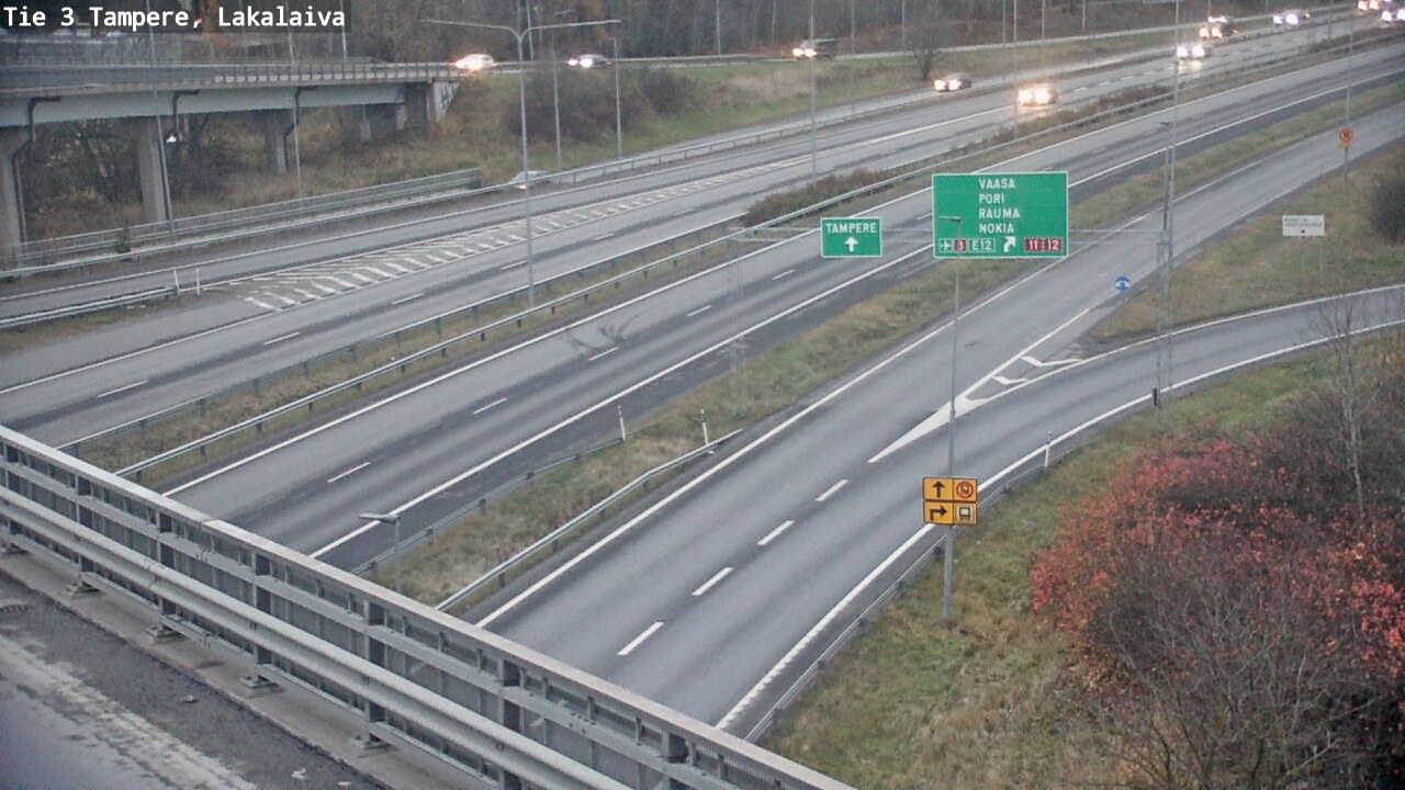 Kelikamerat Kuva Tie 3 Tampere, Lakalaiva, Tampere, Pirkanmaa