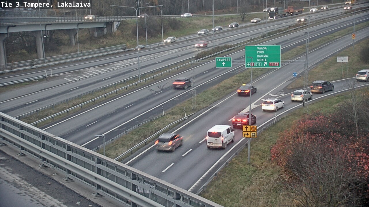 Kelikamerat Kuva Tie 3 Tampere, Lakalaiva, Tampere, Pirkanmaa