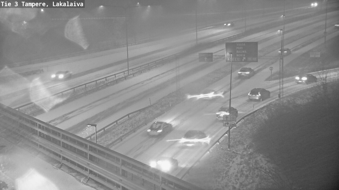 Kelikamerat Kuva Tie 3 Tampere, Lakalaiva, Tampere, Pirkanmaa