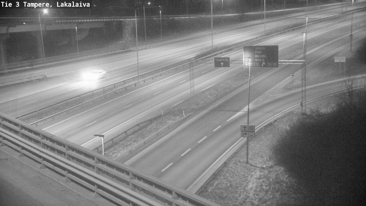 Kelikamerat Kuva Tie 3 Tampere, Lakalaiva, Tampere, Pirkanmaa