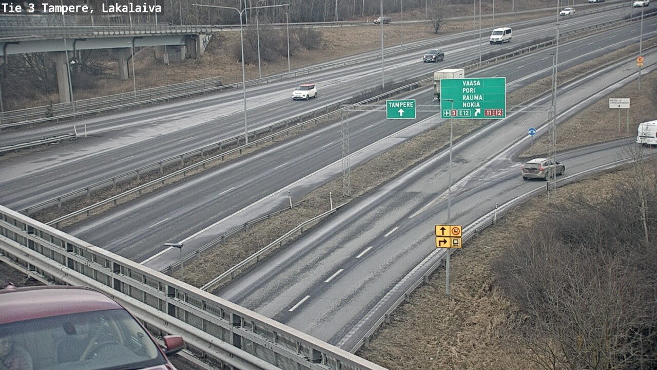 Kelikamerat Kuva Tie 3 Tampere, Lakalaiva, Tampere, Pirkanmaa