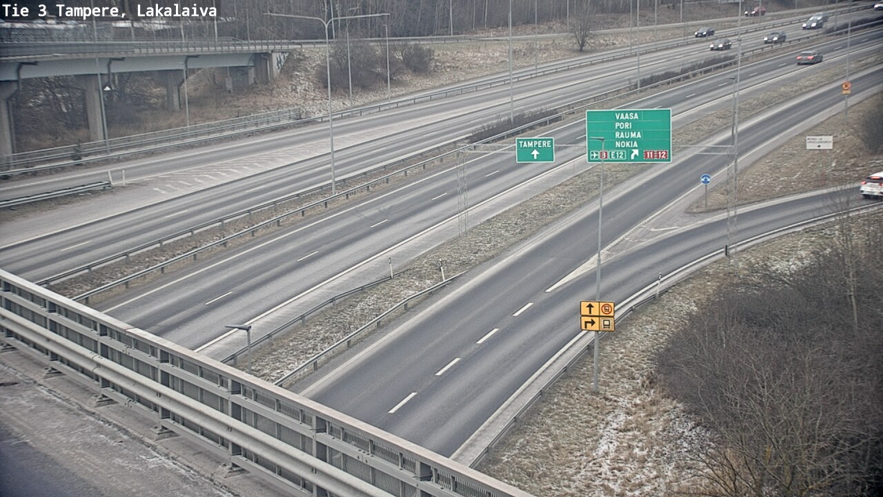 Kelikamerat Kuva Tie 3 Tampere, Lakalaiva, Tampere, Pirkanmaa