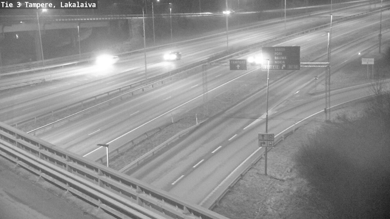 Weather Camera Image Road 3 Tampere, Lakalaiva, Tampere, Pirkanmaa