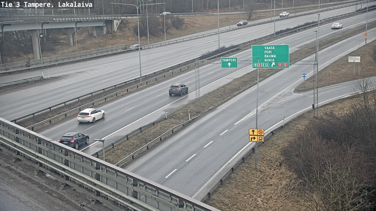 Kelikamerat Kuva Tie 3 Tampere, Lakalaiva, Tampere, Pirkanmaa