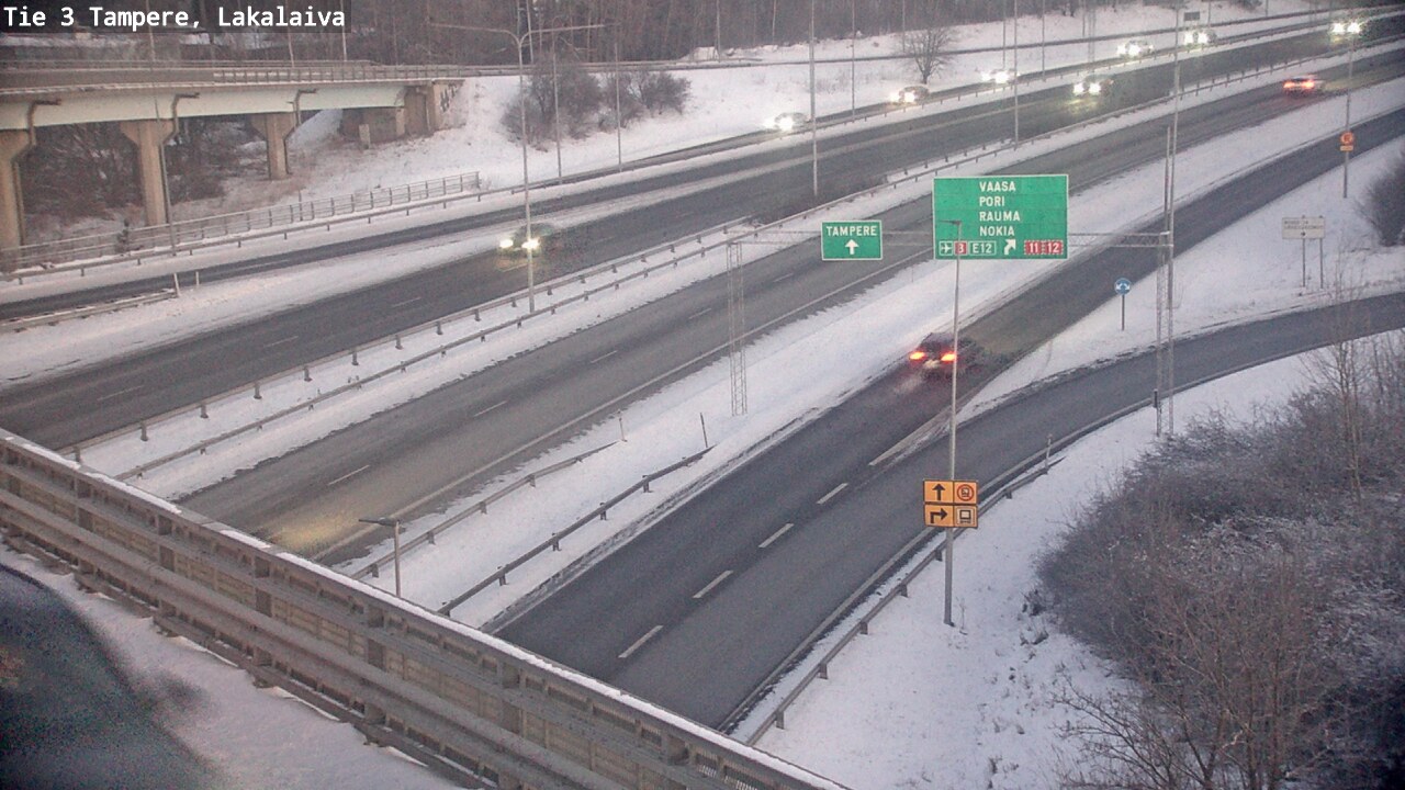 Kelikamerat Kuva Tie 3 Tampere, Lakalaiva, Tampere, Pirkanmaa