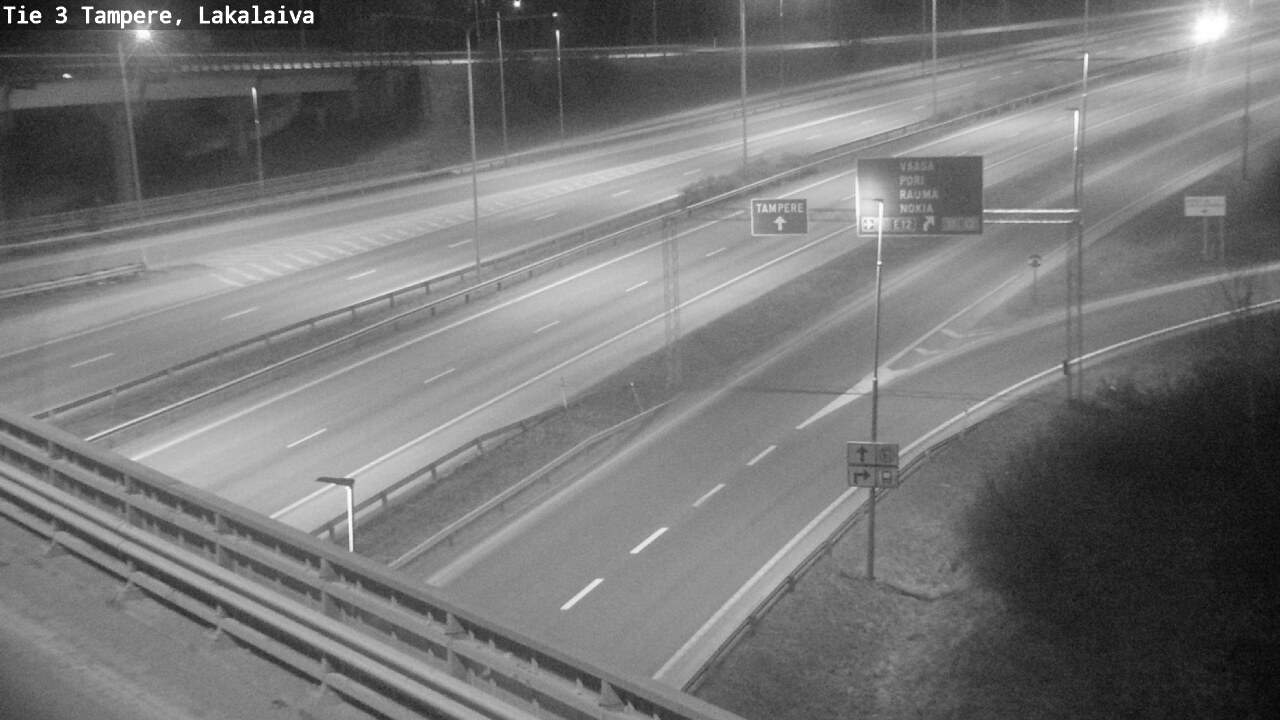 Weather Camera Image Road 3 Tampere, Lakalaiva, Tampere, Pirkanmaa