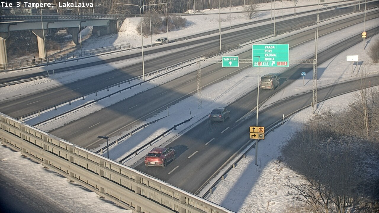 Kelikamerat Kuva Tie 3 Tampere, Lakalaiva, Tampere, Pirkanmaa