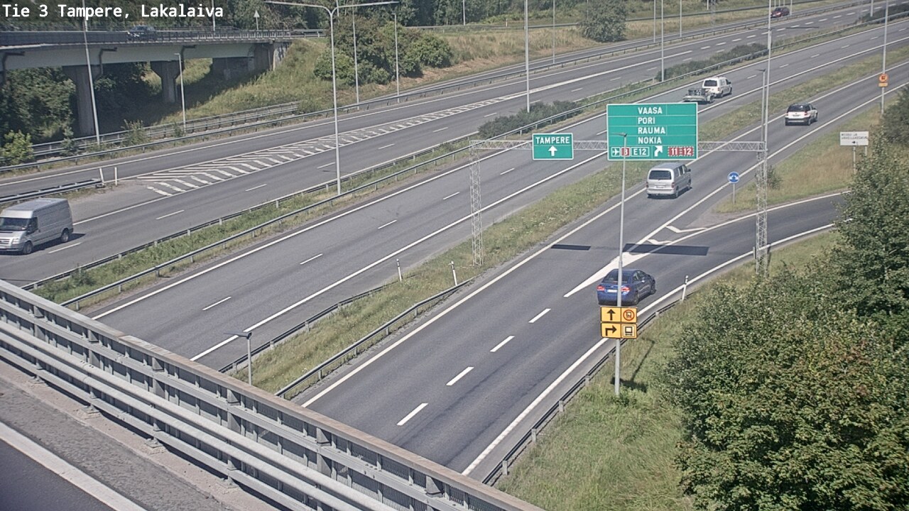 Kelikamerat Kuva Tie 3 Tampere, Lakalaiva, Tampere, Pirkanmaa