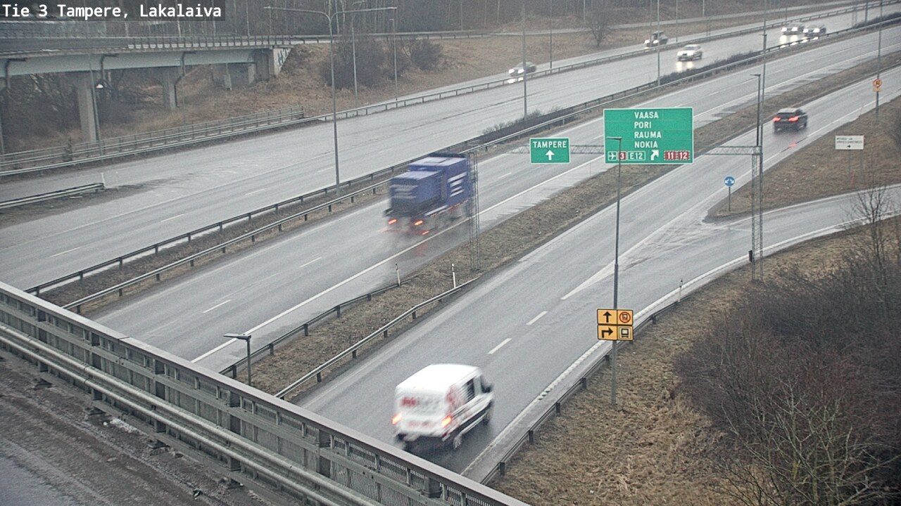 Kelikamerat Kuva Tie 3 Tampere, Lakalaiva, Tampere, Pirkanmaa