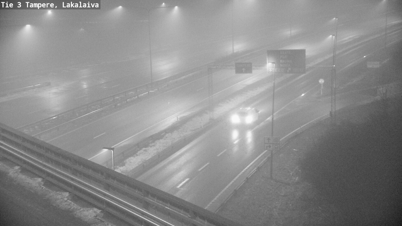 Weather Camera Image Road 3 Tampere, Lakalaiva, Tampere, Pirkanmaa