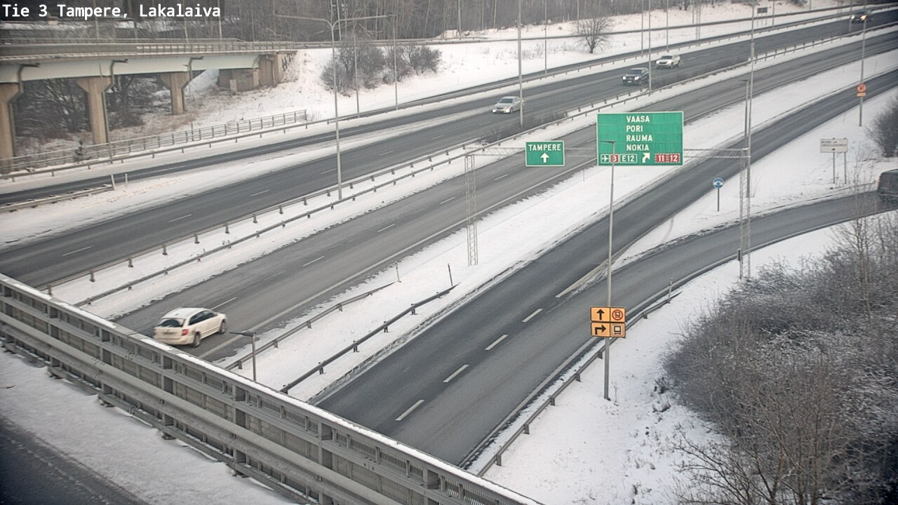 Kelikamerat Kuva Tie 3 Tampere, Lakalaiva, Tampere, Pirkanmaa