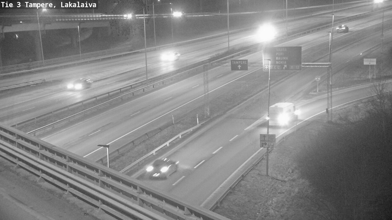 Kelikamerat Kuva Tie 3 Tampere, Lakalaiva, Tampere, Pirkanmaa