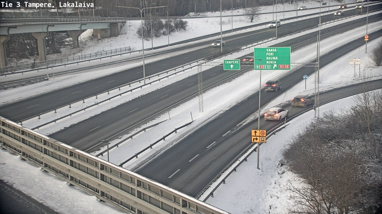 Kelikamerat Kuva Tie 3 Tampere, Lakalaiva, Tampere, Pirkanmaa