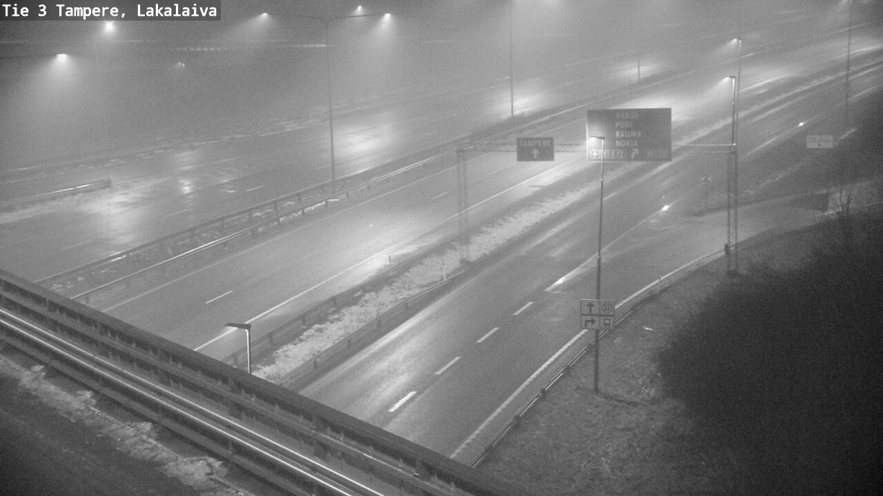 Weather Camera Image Road 3 Tampere, Lakalaiva, Tampere, Pirkanmaa