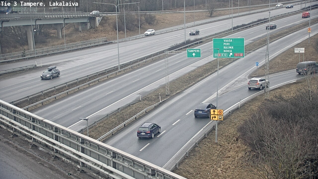 Kelikamerat Kuva Tie 3 Tampere, Lakalaiva, Tampere, Pirkanmaa