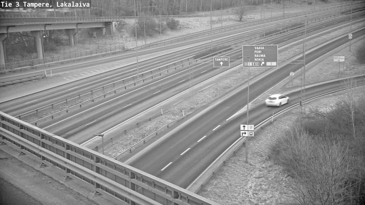 Kelikamerat Kuva Tie 3 Tampere, Lakalaiva, Tampere, Pirkanmaa