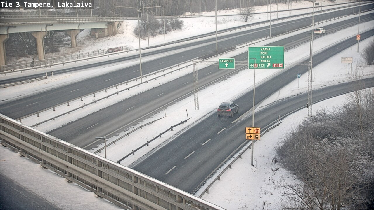 Kelikamerat Kuva Tie 3 Tampere, Lakalaiva, Tampere, Pirkanmaa