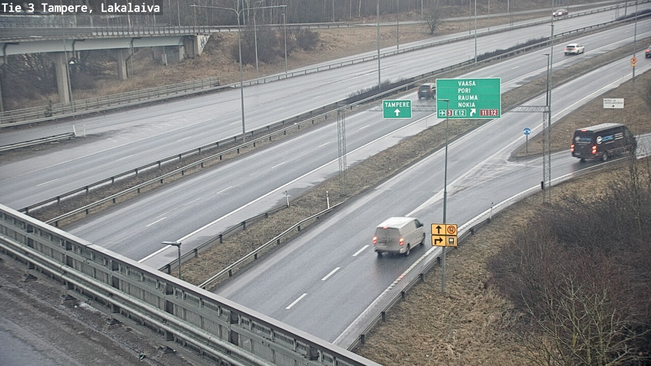 Kelikamerat Kuva Tie 3 Tampere, Lakalaiva, Tampere, Pirkanmaa