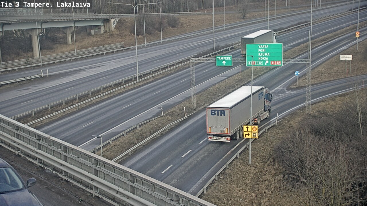 Kelikamerat Kuva Tie 3 Tampere, Lakalaiva, Tampere, Pirkanmaa