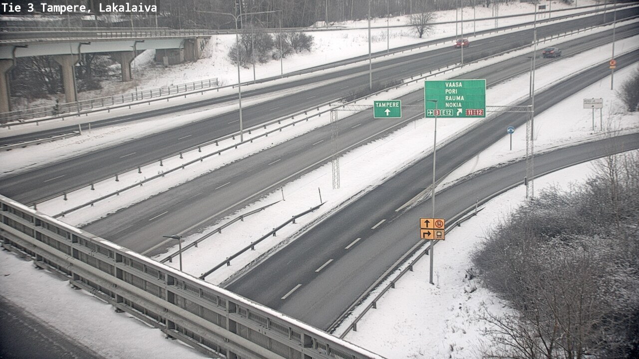 Kelikamerat Kuva Tie 3 Tampere, Lakalaiva, Tampere, Pirkanmaa