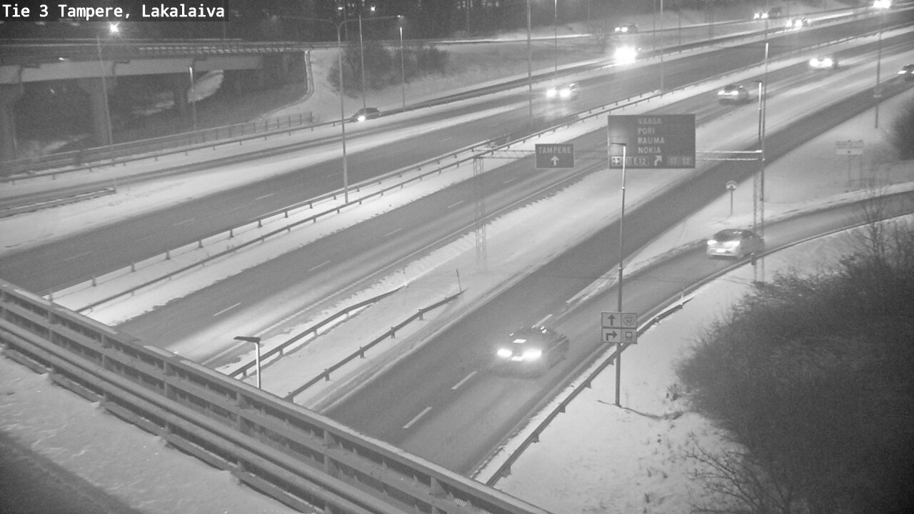 Kelikamerat Kuva Tie 3 Tampere, Lakalaiva, Tampere, Pirkanmaa