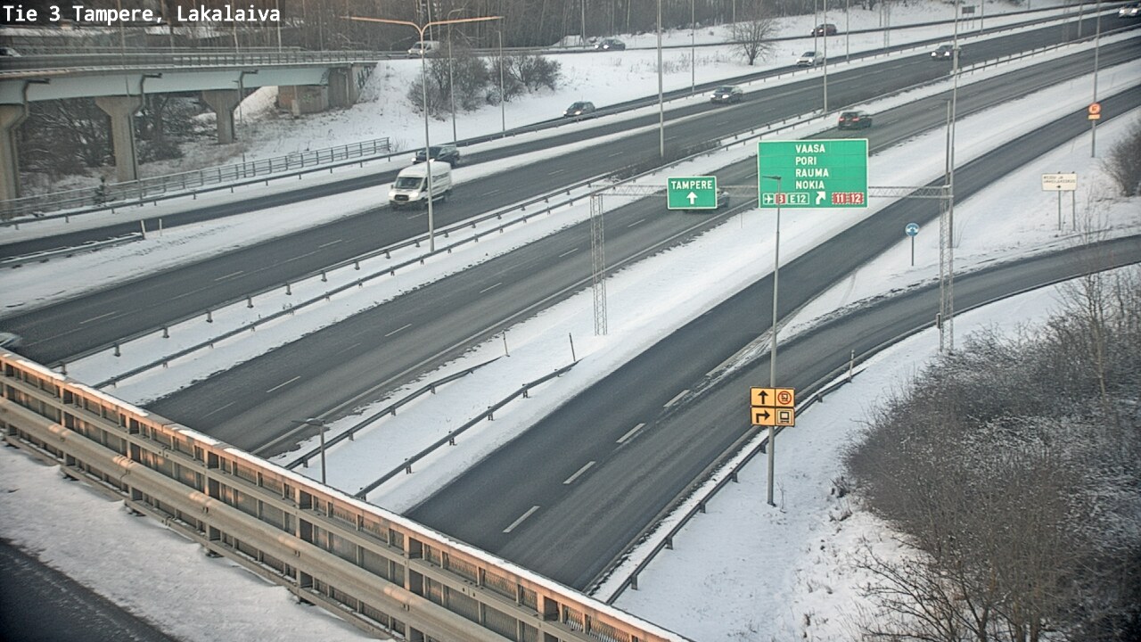 Kelikamerat Kuva Tie 3 Tampere, Lakalaiva, Tampere, Pirkanmaa