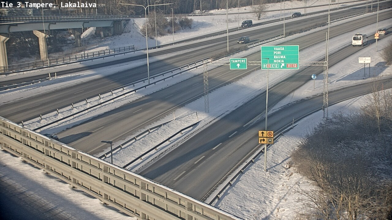 Kelikamerat Kuva Tie 3 Tampere, Lakalaiva, Tampere, Pirkanmaa