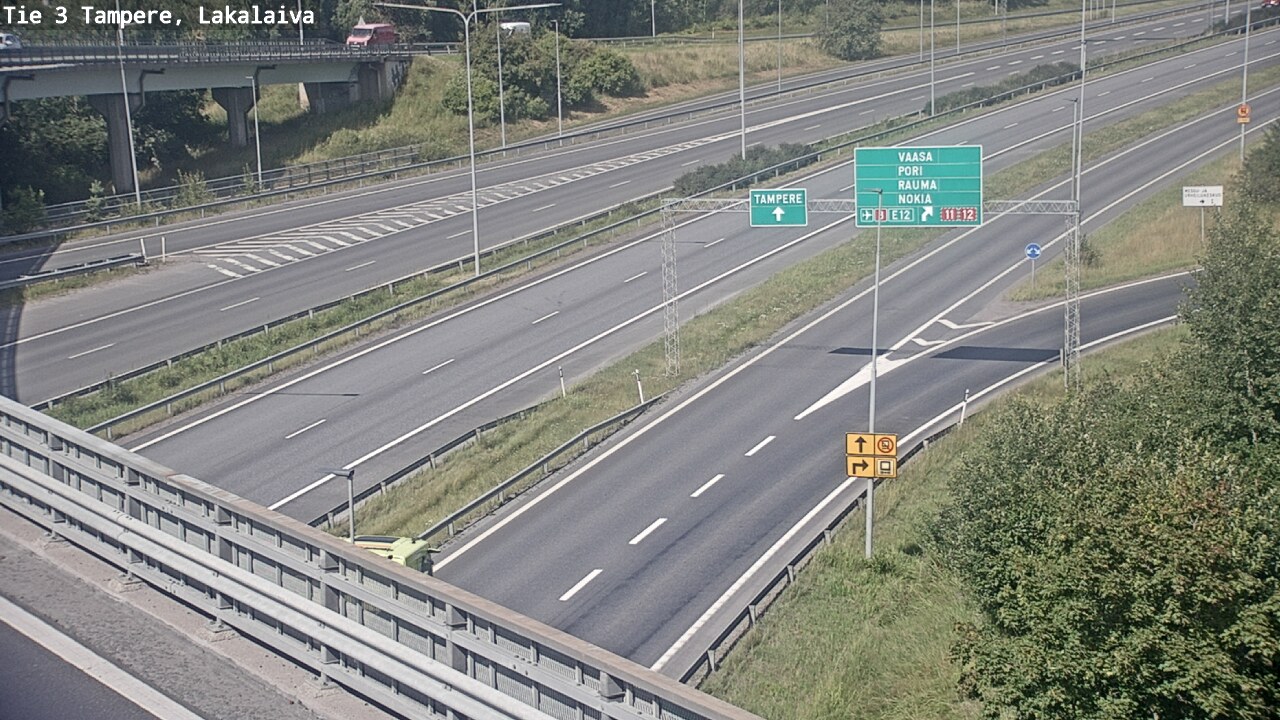 Kelikamerat Kuva Tie 3 Tampere, Lakalaiva, Tampere, Pirkanmaa