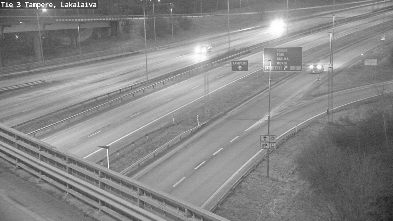 Kelikamerat Kuva Tie 3 Tampere, Lakalaiva, Tampere, Pirkanmaa