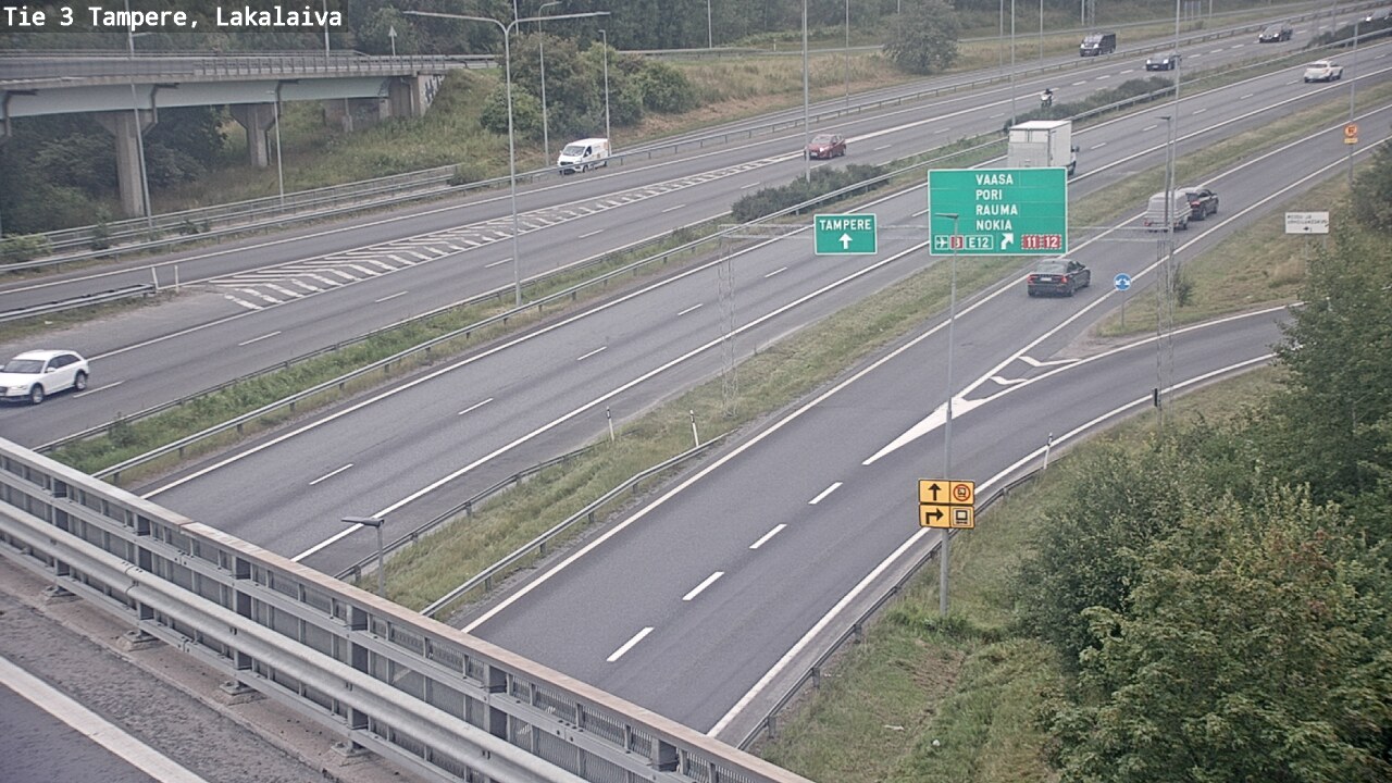 Weather Camera Image Road 3 Tampere, Lakalaiva, Tampere, Pirkanmaa