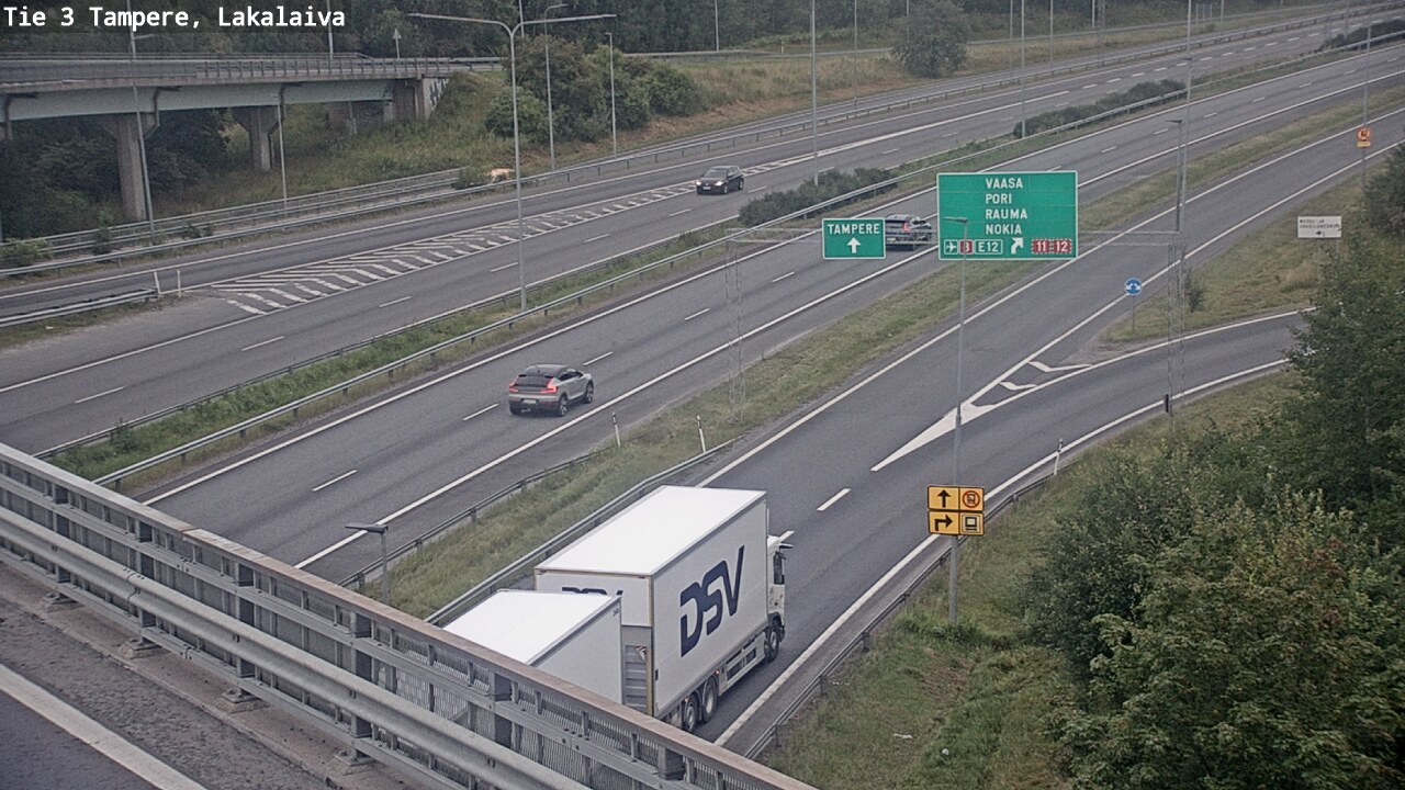 Weather Camera Image Road 3 Tampere, Lakalaiva, Tampere, Pirkanmaa