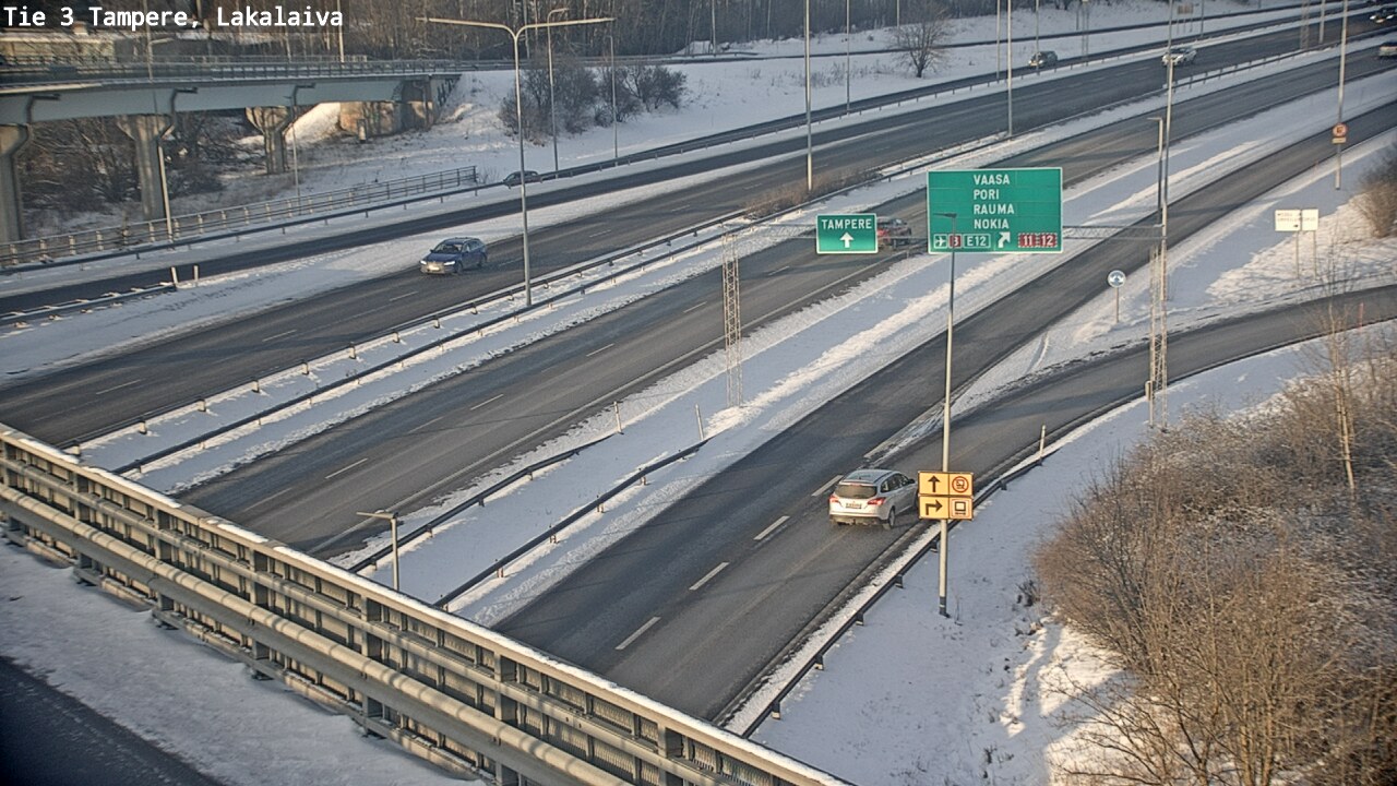 Kelikamerat Kuva Tie 3 Tampere, Lakalaiva, Tampere, Pirkanmaa