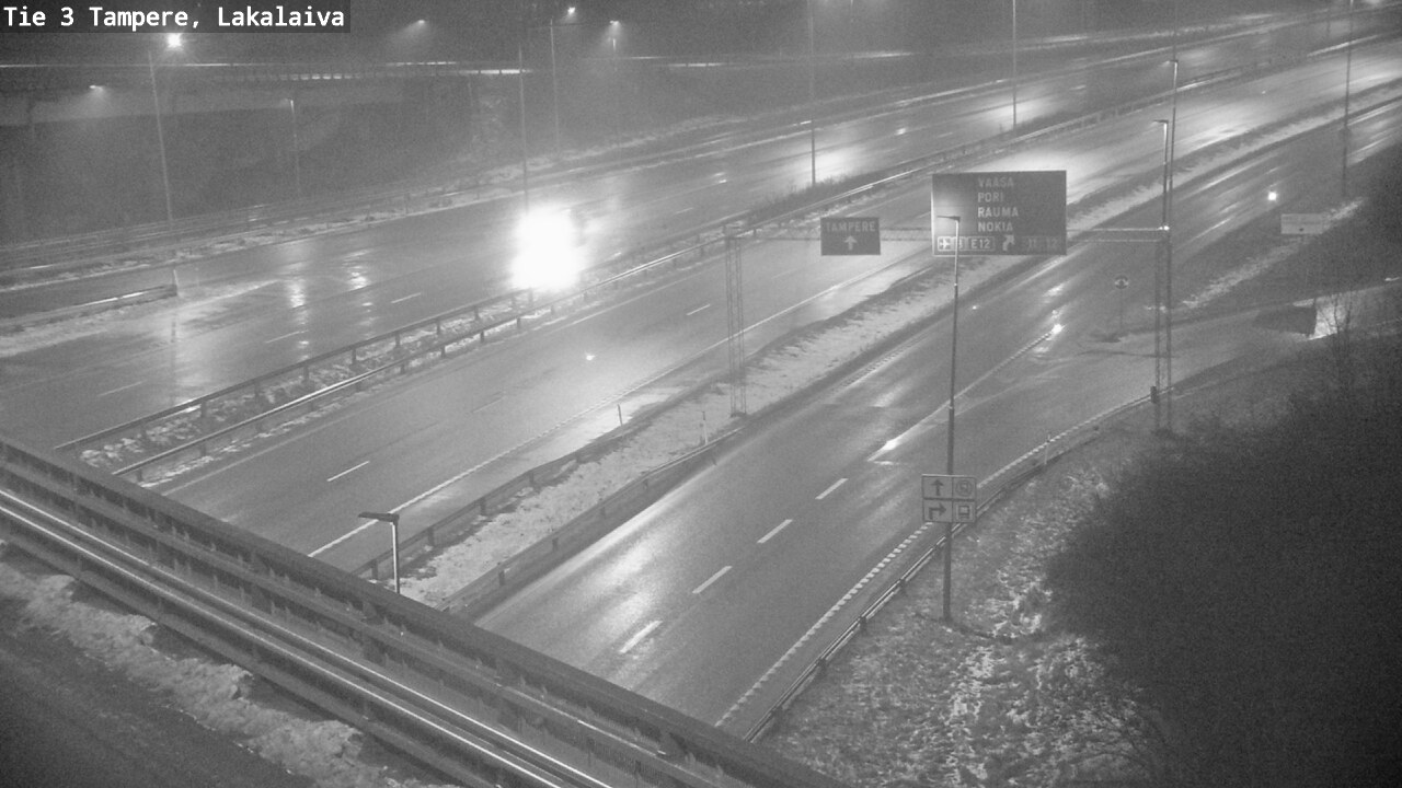 Weather Camera Image Road 3 Tampere, Lakalaiva, Tampere, Pirkanmaa
