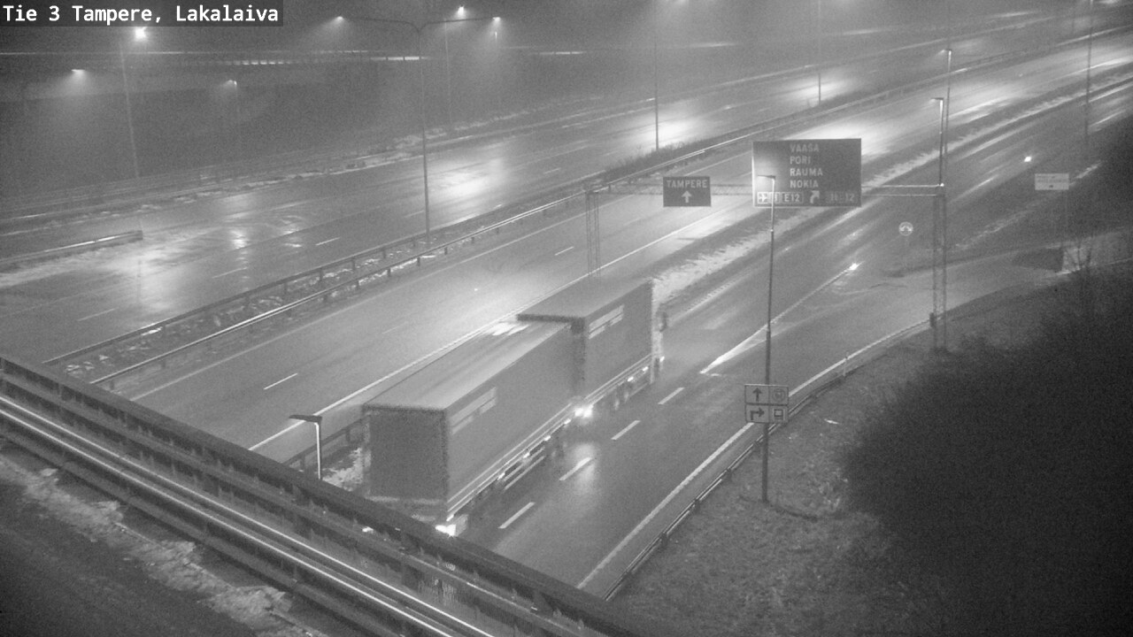 Weather Camera Image Road 3 Tampere, Lakalaiva, Tampere, Pirkanmaa